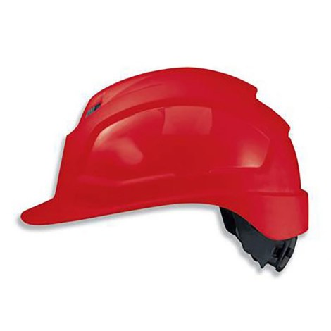 Apsauginis šalmas Uvex Pheos IES; 51-61 cm; raudonas; akinių adapteris