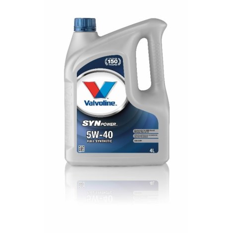 Alyva Valvoline SYNPOWER 5W40; 4 L