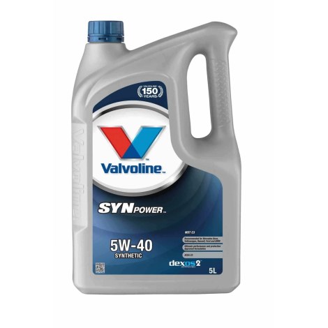 Alyva Valvoline SYNPOWER MST C3 5W40; 5 l