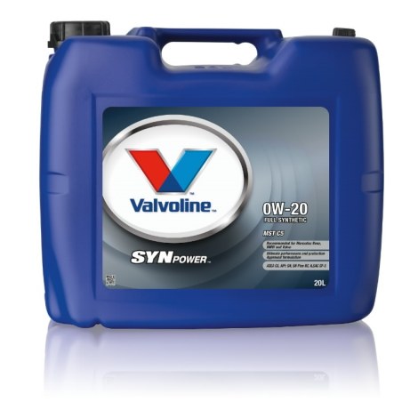 Alyva Valvoline SYNpower MST C5 0W20; 20 l 