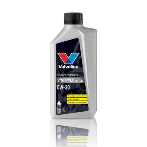Alyva Valvoline SYNPOWER MST FE C2 0W30; 1 l