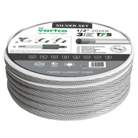 Laistymo rinkinys Vartco Silver; 1/2''; 20 m