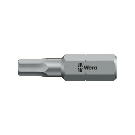 Sukimo antgalis Wera 840/1 Z; HEX5; 25 mm; 1 vnt.