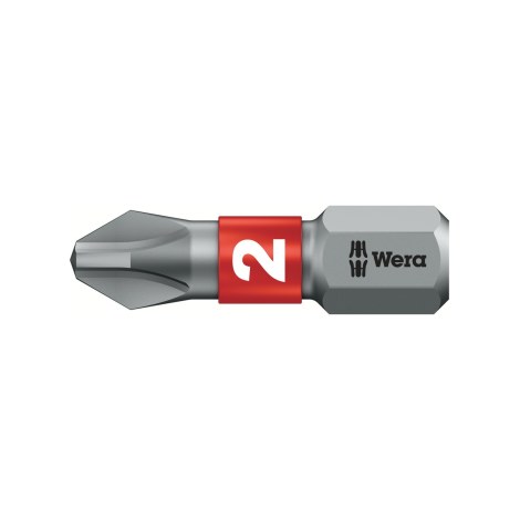 Sukimo antgalis Wera 851/1 BTZ; PH2; 25 mm; 1 vnt.