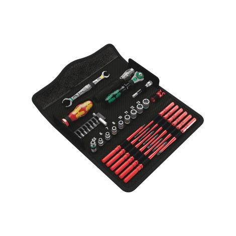 Atsuktuvų komplektas Wera Kraftform Kompakt W1; 35 vnt.