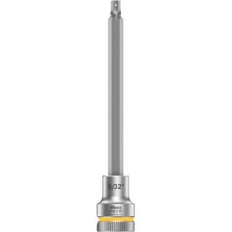 Sukimo galvutė Wera WE05003084001; HEX-plus; 3/8''; 5/32''x107 mm 