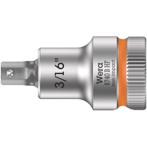 Sukimo galvutė Wera WE05003085001; HEX-plus; 3/8''; 3/16''x35 mm 