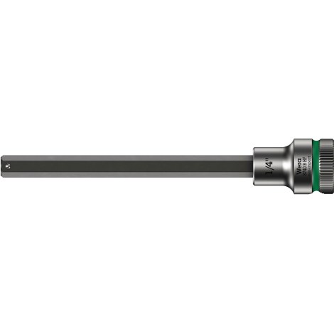 Sukimo galvutė Wera WE05003090001; HEX-plus; 3/8''; 1/4''x107 mm 