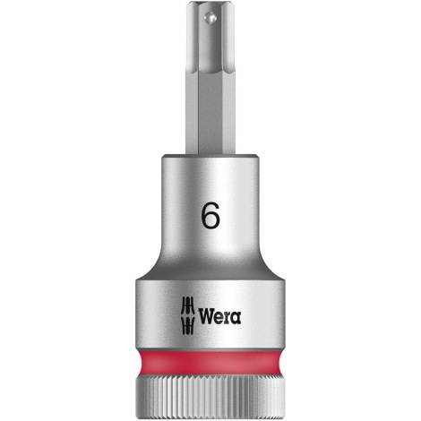 Sukimo galvutė Wera WE05003822001; HEX; 1/2''; 6x60 mm 