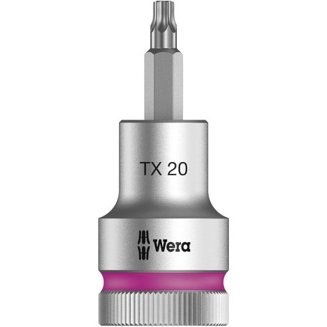 Sukimo galvutė Wera WE05003830001; TORX; 1/2''; 20x60 mm 