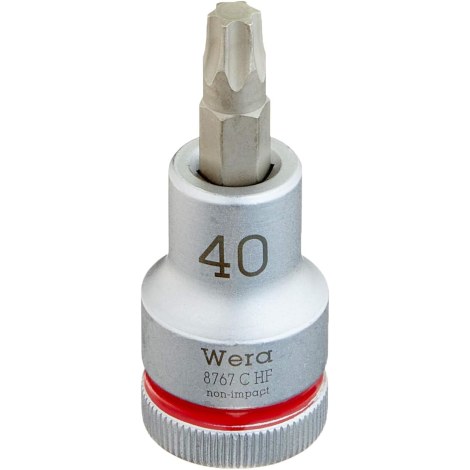 Sukimo galvutė Wera WE05003834001; TORX; 1/2''; 40x60 mm 
