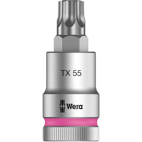 Sukimo galvutė Wera WE05003837001; TORX; 1/2''; 55x60 mm 