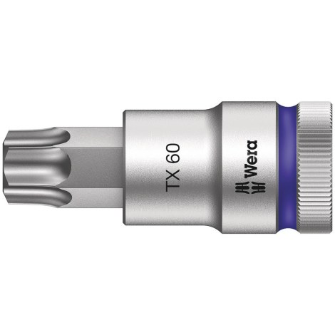 Sukimo galvutė Wera WE05003838001; TORX; 1/2''; 60x60 mm 