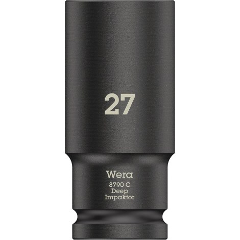 Smūginė sukimo galvutė Wera WE05004840001; 1/2''; 27x83 mm 