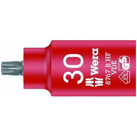 Sukimo galvutė Wera WE05004923001; TORX; VDE; 3/8''; 30X55 mm 