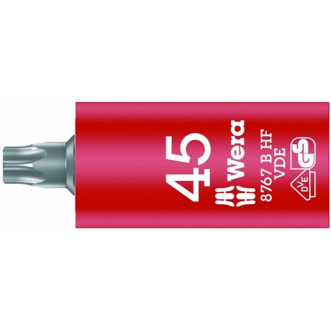 Sukimo galvutė Wera WE05004925001; TORX; VDE; 3/8''; 45x59 mm 