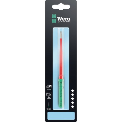 Atsuktuvas Wera WE05006591001; TORX; VDE; TX20x157 mm 