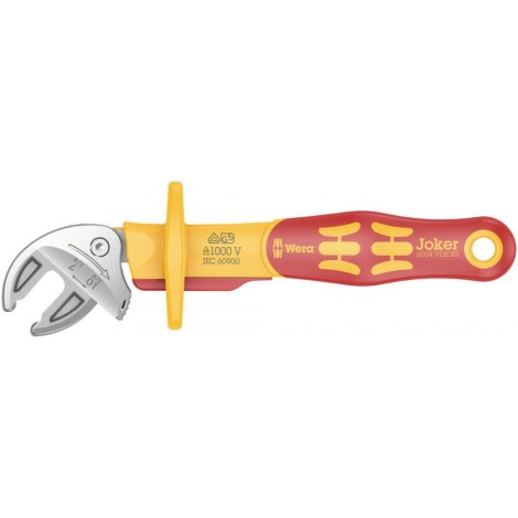 Terkšlinis veržliaraktis Wera 6004 Joker VDE XS; 7-10 mm