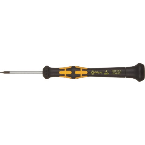 Atsuktuvas Wera WE05030120001; Torx; BO; ESD 1567; TX4x40 mm 