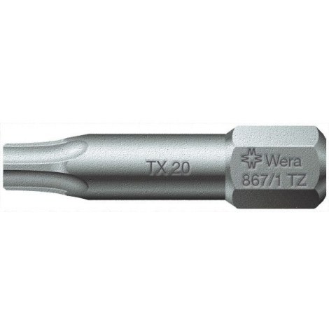 Sukimo antgalis Wera 867/1 TZ; TX40; 25 mm; 1 vnt.