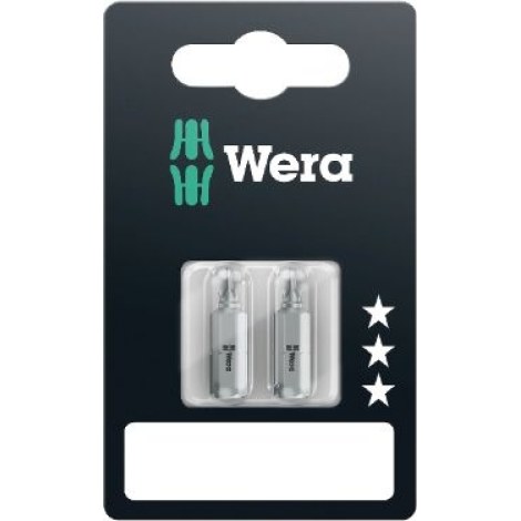 Sukimo antgalis Wera 855/1 Z Standard; PZ1; 25 mm; 2 vnt.; blisteryje