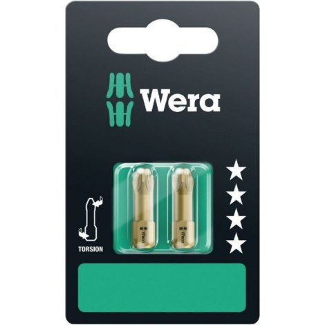Sukimo antgalis Wera 855/1 TH; PZ3; 25 mm; 2 vnt.; blisteryje