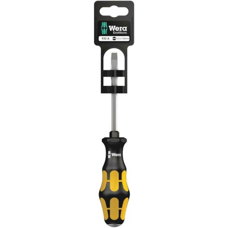 Atsuktuvas Wera WE05100086001; 932 A SB; SL 1,2x7; 125 mm 