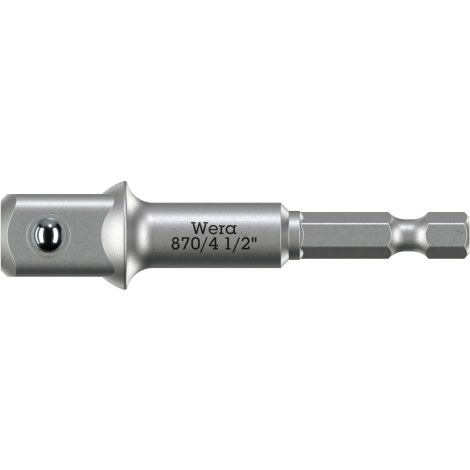 Adapteris Wera WE05138006001; 1/4''x1/2''; 72 mm 