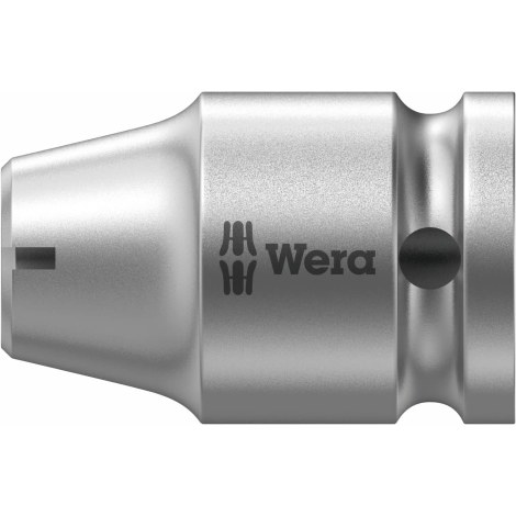 Adapteris Wera WE05344511001; 1/4''x30 mm; 3/8'' 