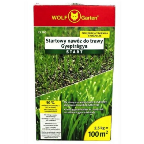 Ilgo veikimo trąšos vejai Wolf Garten LY 100; 2,5 kg