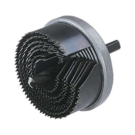7 dalių gręžimo karūnėlių rinkinys Wolfcraft 2160000; 25/32/38/45/50/56/62 mm