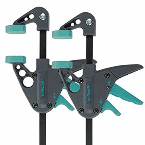 Spaustuvas Wolfcraft; 40x110 mm; 2 vnt.