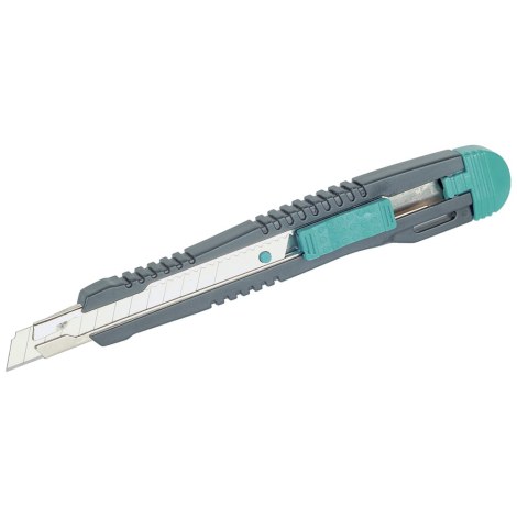 Peilis keičiamais ašmenimis Wolfcraft 4141000; 9 mm 
