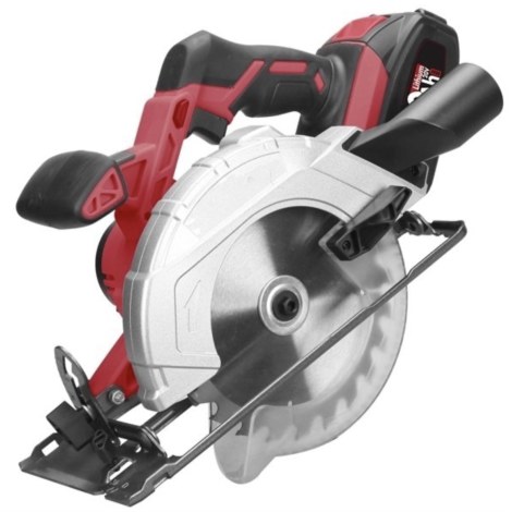 Akumuliatorinis diskinis pjūklas Worcraft CCS-S20Li; 20 V; 1x4,0 Ah akum.