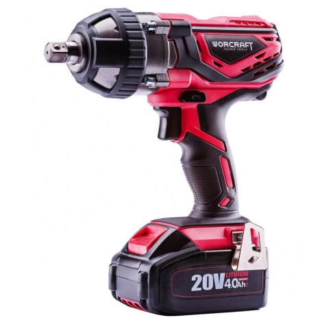 Smūginis veržliasukis Worcraft CIW-S20Li-1B; 20 V; 1x4,0 Ah akum.
