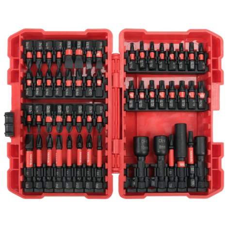 Sukimo antgalių komplektas Yato YT-04617; 1/4''; 54 vnt.