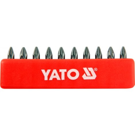 Sukimo antgalių rinkinys Yato YT-0470; PZ1; 25 mm; 10 vnt.
