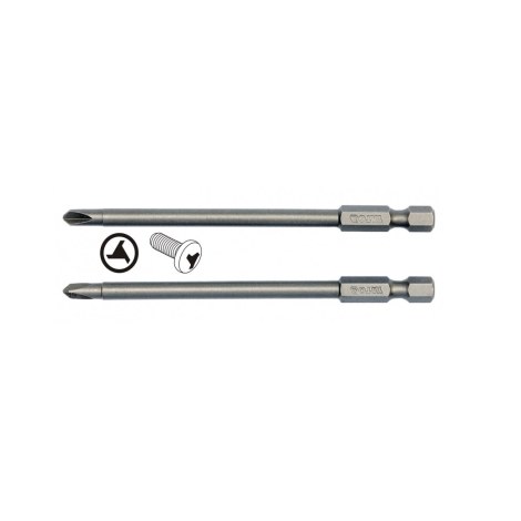 Sukimo antgalis Yato YT-0497; 1/4''; NR2-NR4; 100 mm; 2 vnt.