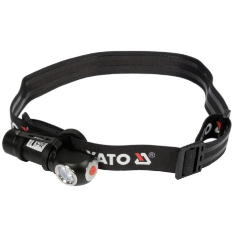 Prožektorius nešiojamas ant galvos Yato YT-08597; 3,7 V; 1x0,7 Ah akum.