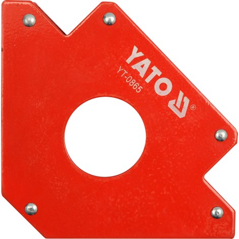Magnetas Yato YT-0865; 122x190x25 mm; 34 kg