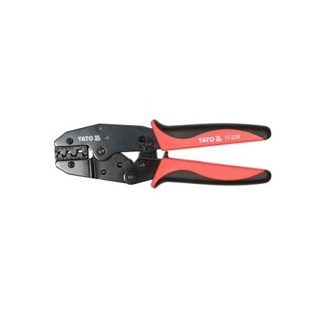 Antgalių presavimo replės Yato YT-2250; 0,5-6,0 mm²; 220 mm