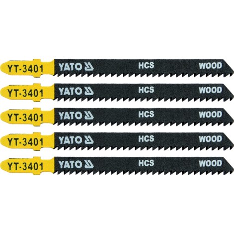 Pjūkleliai siaurapjūkliui Yato YT-3401; 5 vnt.