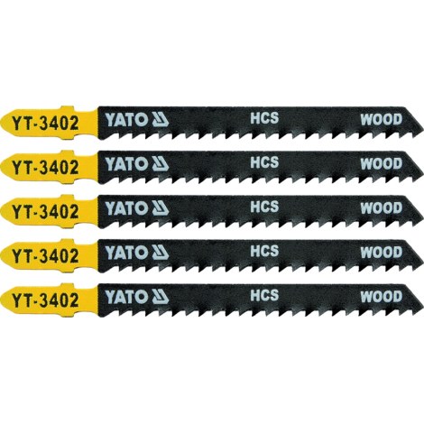 Pjūkleliai siaurapjūkliui Yato YT-3402; 5 vnt.