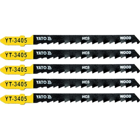 Pjūkleliai siaurapjūkliui Yato YT-3405; 5 vnt.