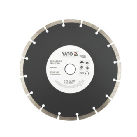 Deimantinis pjovimo diskas Yato YT-6005; 230 mm