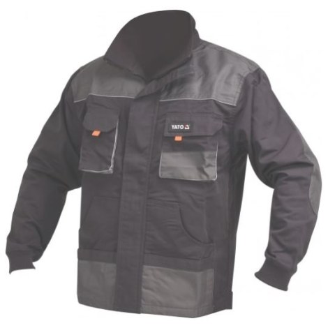 Striukė Yato YT-80180; XL; juodas/pilkas