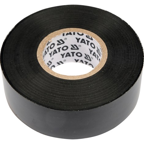 Izoliacinė juosta Yato YT-8174; 0,19x25 mm; 20 m; juoda