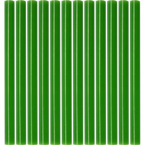 Klijų strypeliai Yato YT-82444; 7,2x100 mm; 12 vnt.; žali