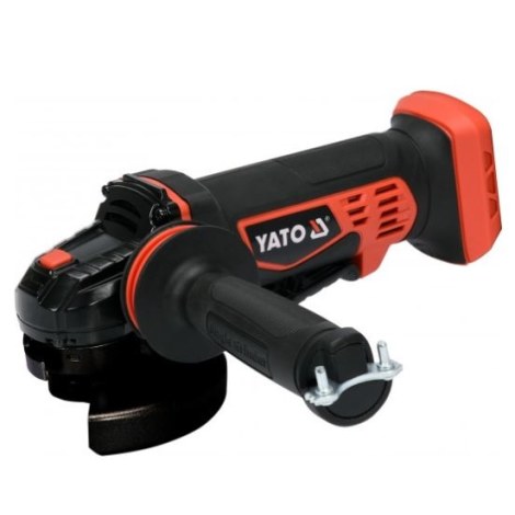 Akumuliatorinis kampinis šlifuoklis Yato YT-82827; 125 mm; 18 V; (be akumuliatoriaus ir pakrovėjo)