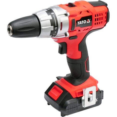 Suktuvas-gręžtuvas Yato YT-82853; 14,4 V; 2x1,5 Ah akum.